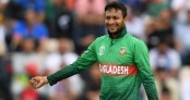 আইসিসির হালনাগাদকৃত সর্বশেষ অলরাউন্ডার র‍্যাঙ্কিংয়ে শীর্ষস্থান হারিয়েছেন সাকিব