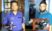 হিলি ঘাসুড়িয়া সীমান্তে ধান ক্ষেতে থেকে সচল ড্রোন ক্যামেরা উদ্ধার