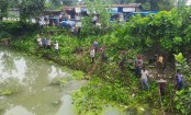 টুঙ্গিপাড়ায় খাল ও সড়কের জঙ্গল পরিষ্কার করার কাজ শুরু