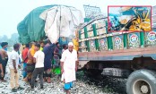বগুড়ায় দাঁড়িয়ে থাকা ট্রাকে আরেক ট্রাকের ধাক্কা, নিহত ২