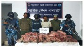 ১০২ কেজি হরিণের মাংসসহ শিকারি গ্রেফতার