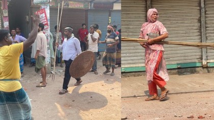 ফুটবল খেলার মাইকিং করা নিয়ে ৪ গ্রামবাসীর সংঘর্ষ, আহত ২০০