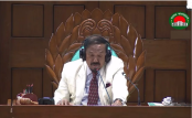 আল্টিমেটাম রাজপথে দেওয়া যায় , সংসদে দেওয়া সম্ভব নয়: সংসদে জামায়াত এমপিকে স্পিকার
