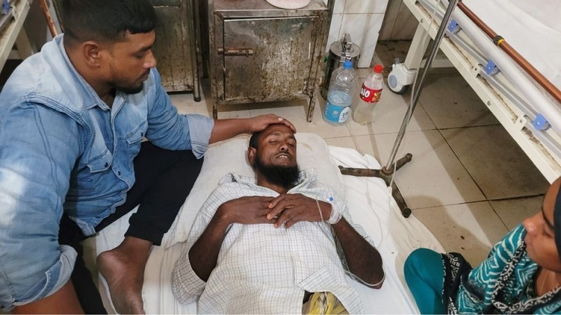 সিংড়ায় ধান কাটতে গিয়ে চাল-পানি খেয়ে ৮ শ্রমিক অসুস্থ