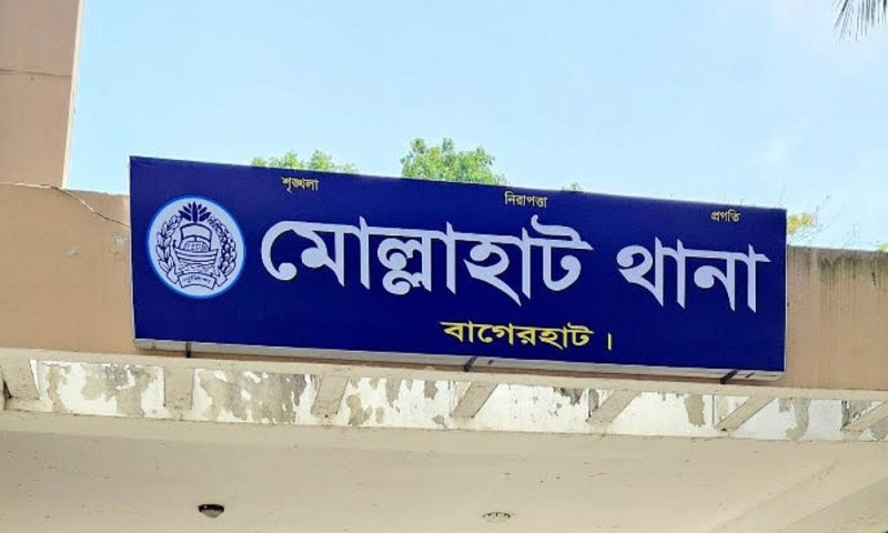 মোল্লাহাটে সড়ক দুর্ঘটনায় নিহত ১, গুরুতর আহত ২