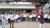 যুবদলের নবঘোষিত কেন্দ্রীয় পূর্ণাঙ্গ কমিটিতে পদবঞ্চিতদের বিএনপি কার্যালয়ের সামনে অবস্থান