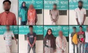 রংপুরে পুলিশের অভিযানে মাদক, পরোয়ানা ও সন্ত্রাসবিরোধী মামলার ১০ আসামি গ্রেপ্তার