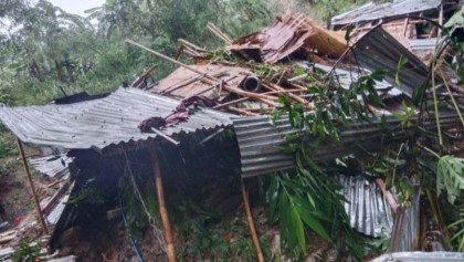 চট্টগ্রামে পাহাড়ধসে প্রাণ গেল দুই শিশুর