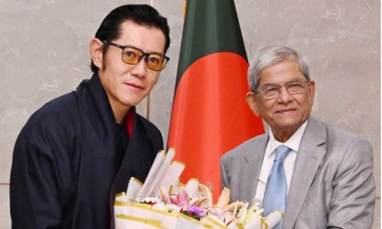 রাষ্ট্রপতি মির্জা ফখরুলকে সপরিবারে ভুটানে আমন্ত্রণ রাজার